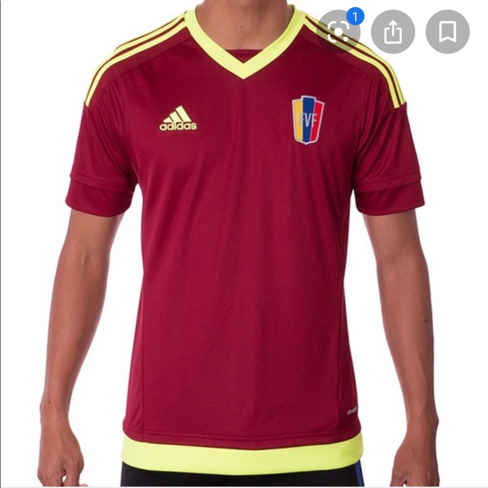 NWOT Adidas Venezuela 201516 Home Jersey Sz XL